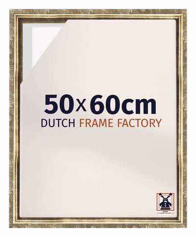 Baklijst 50x60 cm - Goud Antiek - Geschikt voor Canvasdoek - MDF Baklijst Lausanne