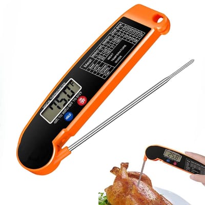 Thermometer - BBQ Thermometer – Kernthermometer – Vleesthermometer - Oventhermometer - Keukenthermometer - Digitaal – Waterdicht -LOUZIR