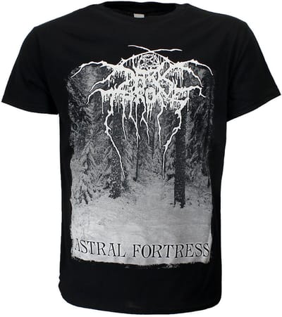 Darkthrone Astral Fortress T-Shirt - Officiële Merchandise - S