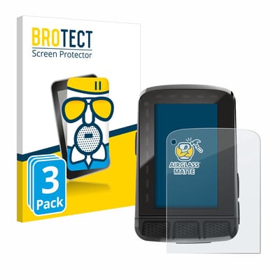 BROTECT - Screenprotector voor Wahoo Elemnt Roam V2 GPS - Folie Beschermfolie Beschermglas matte 3 Stuks