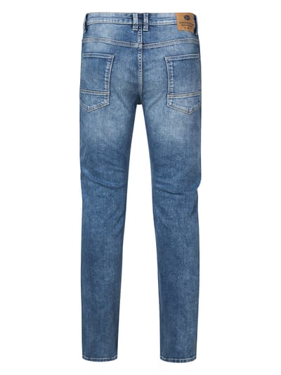 Petrol Industries Heren Jeans Slim Fit Seaham - Spijkerbroek - Essentials Collection - Blauw - Maat W28L32