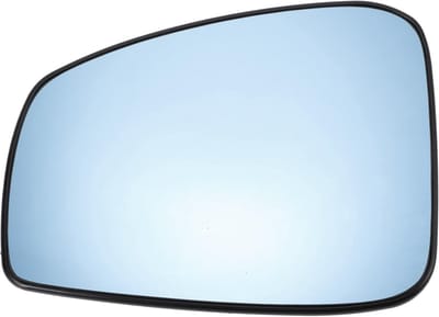 Allecto - Car Rearview - Zijspiegelglas Vervanging - Convex Verwarmd Blauw Glas - Geschikt voor Renault Laguna - Auto Accessoire