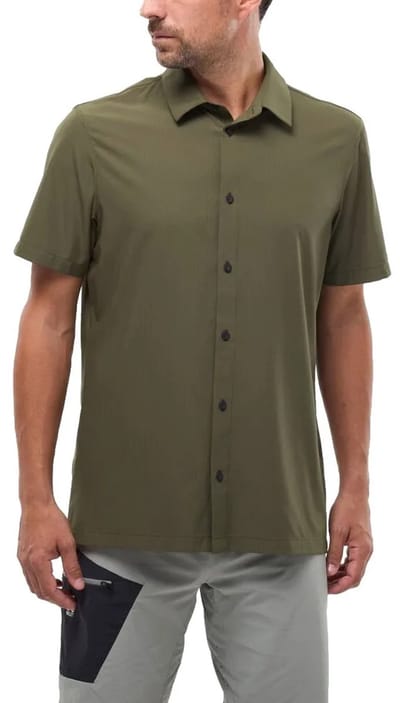 Millet Seneca Stretch Overhemd Met Korte Mouwen Groen M Man