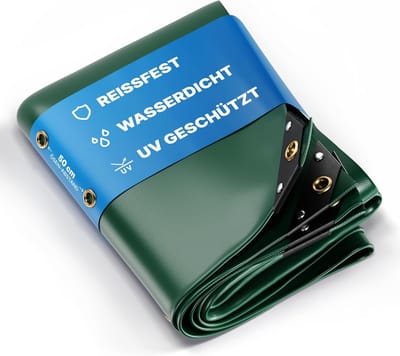 Premium Tarpaulin - Waterproof Cover - Bescherming Buiten - UV Bestendig - 400x300 cm - Groen