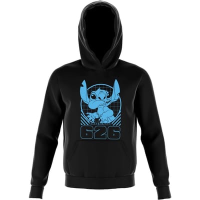 Lilo And Stitch EXPERIMENT 626 Kids' Hoodie - Black - 146/152 (11-12 jaar)