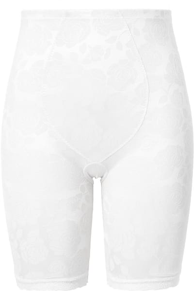 TruYou - Dames - TRUYOU shaping panty kant hoge taille - Crèmewit - Maat 42+