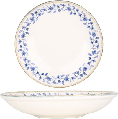 Kütahya Porselen Diepbord - Tile Legacy - Porselein - 25 cm (1250cc) - set van 6