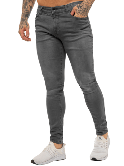 Enzo heren skinny super stretch denim jeans