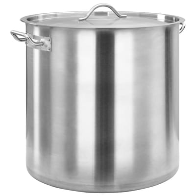 vidaXL - Kookpan - 50 - L - 40x40 - cm - roestvrij - staal