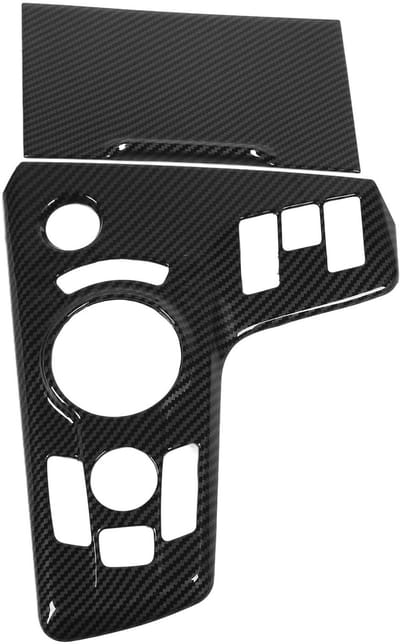OmGoods - Dailygoody - Gear Shift Panel Trim - Interieurdecoratie voor SUV's - Stijlvol carbon fiber - Sportage SUV 2022+ - Perfecte pasvorm - Verhoogt de uitst