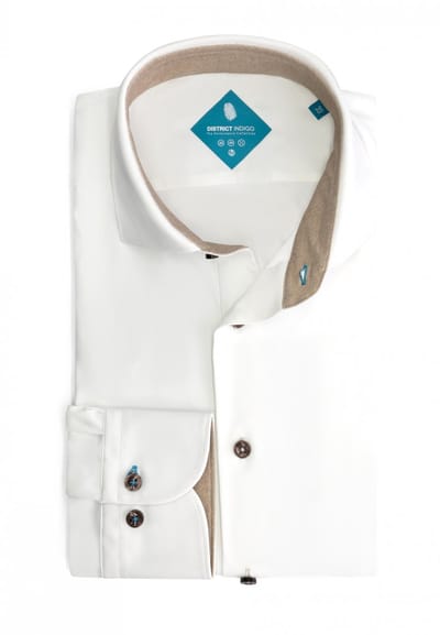 District Indigo Performance Overhemd White (7.32.025.739 - 007)