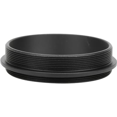 M48‑M48 Male naar Male Adapterring Aluminiumlegering Zwart 48mm Draadspoed 0.75mm Accessoire
