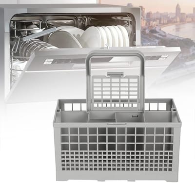 Allecto - Multifunctionele Vaatwasser Mand - Vaatwasseraccessoire - Geschikt voor bestek - Universeel formaat - Bestekorganizer - Efficiënt in de v...