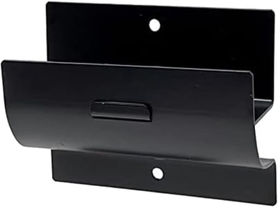 Ladderhanger - Wandmontage Haak - Garage Opslag - Zwaar Belastbaar Ontwerp - 13 x 10 cm - Zwart