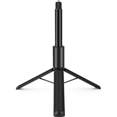 PULUZ PU497B 1,22 m/48 inch onzichtbare selfiestick statiefstandaard uitschuifbaar statief met 1/4 inch