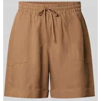 regular fit shorts van viscosemix model 'Malotta'