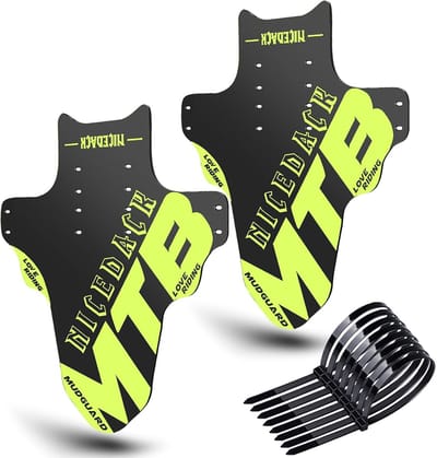 Mountainbike Spatbord voor 20-29 Inch Fietsen - Voor- en Achterspatbord Bescherming tegen Spetters en Vuil