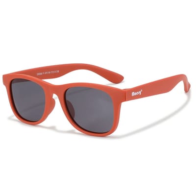 Maesy Kinder Zonnebril Lino - 3 t/m 6 jaar - Flexibel - UV400 Bescherming - Zonnebril Kind - Terracotta Brique
