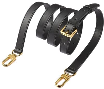 Dailygoods- Schouderriem Leren - Verstelbaar 108-130 cm - 1,8 cm Breed - Vervangende Tasriem - Comfortabel - Geschikt voor Handtas/Clutch
