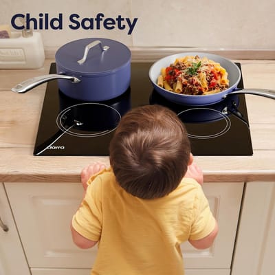Inductie Kookplaat - Inbouw Kookplaat - Snel Koken - 9 Niveaus - 60 cm - Zwart