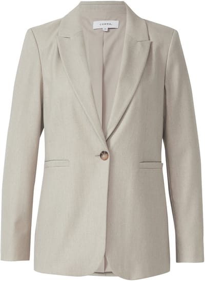 Klassieke flanellen blazer voor dames COMMA