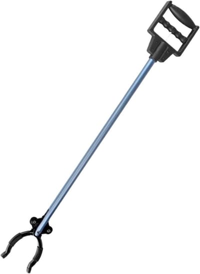 Grijptang Grijper - Grabber Tool - Afval Oppakken - Lichtgewicht Aluminium - 87 cm - Zwart