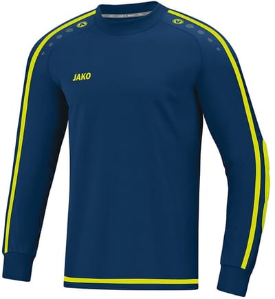 Jako Striker 2.0 Keepershirt Lange Mouw Kinderen - Navy / Lemon | Maat: 128