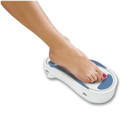 Pedibliss eeltvijl - voetvijl - eeltrasp met 2 wielen - voor thuis pedicure behandeling