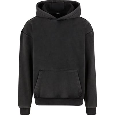 Urban Classics - Vintage Heavy Hoodie/trui - S - Grijs