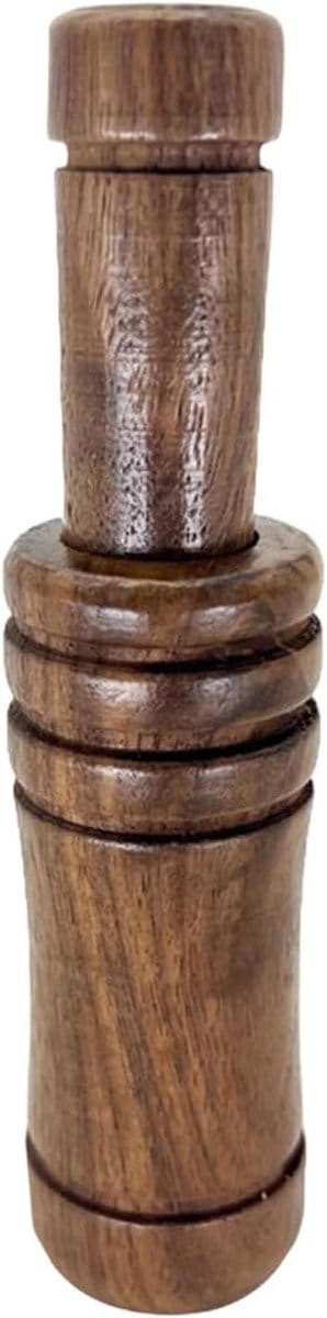 Houten Eendenfluit - Dieren Beller - Natuur Geluiden - Realistisch Geluid - 13 cm Lengte - Houtkleur