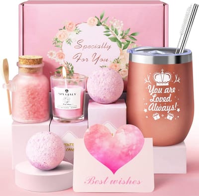 Cadeauset voor Vrouwen, Luxe Verjaardagscadeaus voor Haar, Ontspanningscadeau voor Moeder, Zus en Vriendin