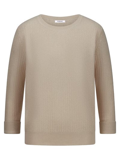 Trui kasjmier Van Peter Hahn beige