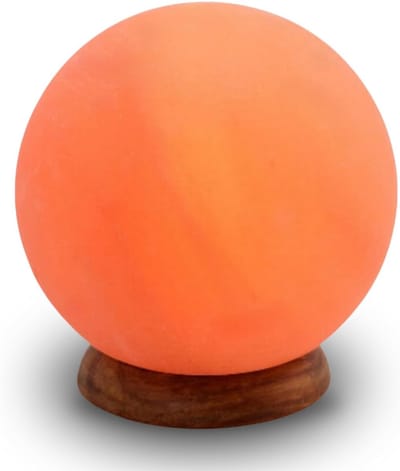 SCH® Himalaya Zoutlamp - Zoutlamp - Oranje - ‎16cm x 16cm x 16cm