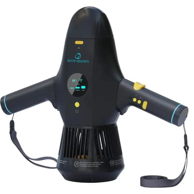 Spinera Underwater Powerfin Sea Scooter Zilver