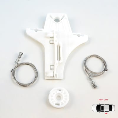 Kit de réparation de lève-vitre BWR1083 Arrière Gauche pour VW Tiguan MK1 5N 2007-2018 SUV 5 Portes 5N0839461
