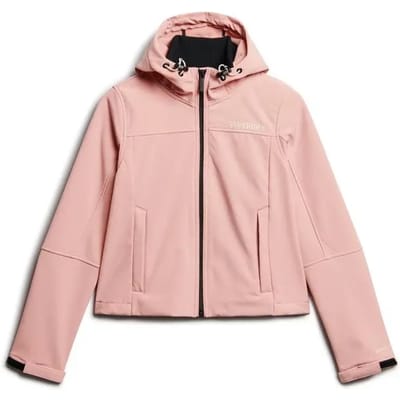 Superdry - Softshell trekkerjas met capuchon - Dames