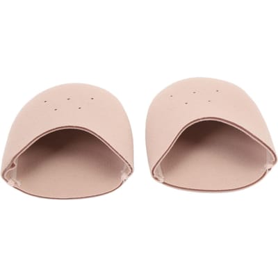1 Paar Balletschoen Sokken Pad Balletslipper Teen Zakjes Pad Teen Gewikkeld Beschermer Kussen met Gaten beige