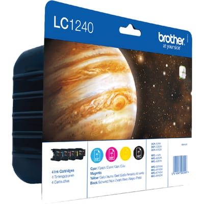 Brother Inktcartridge LC-980 Origineel Combipack Zwart, Cyaan, Magenta, Geel LC980VALBP