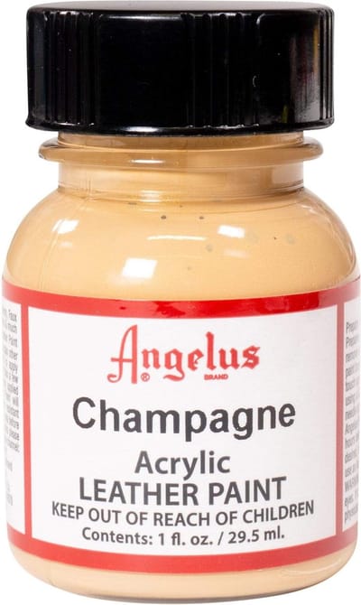Angelus Leather Acrylic Paint - textielverf voor leren stoffen - acrylbasis - Champagne - 29,5ml