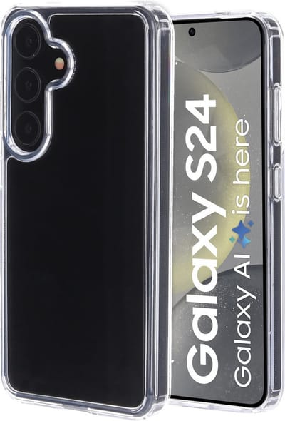 Mobiparts hoesje geschikt voor Samsung Galaxy S24 - Hardcover - Transparant