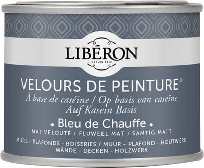 Liberon Velours De Peinture Muurverf - Mat - Bleu De Chauffe - 125ml