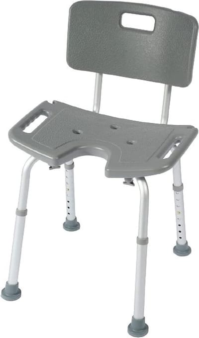 Douchekruk - in hoogte verstelbaar – shoer chair bath chair douchestoel - rechthoekig - douchestoel voor senioren