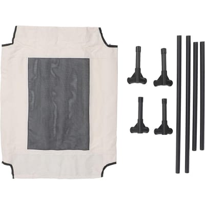 Lit pour chien, lit d'extérieur, intérieur, universel, pliable, portable, surélevé, lavable et respirant pour animaux de compagnie M