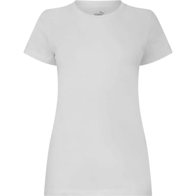 Puma Dames Deluxe T-Shirt (Puma Wit)