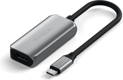 Satechi USB-C - HDMI 2.1 8K Adapter - Grijs