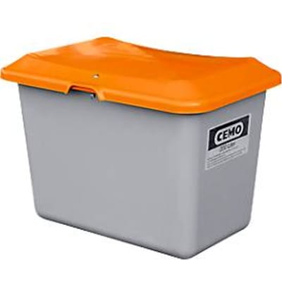 Strooizoutbak standaard, zonder uitneemopening, 200 l, L 890 x B 600 x H 640 mm