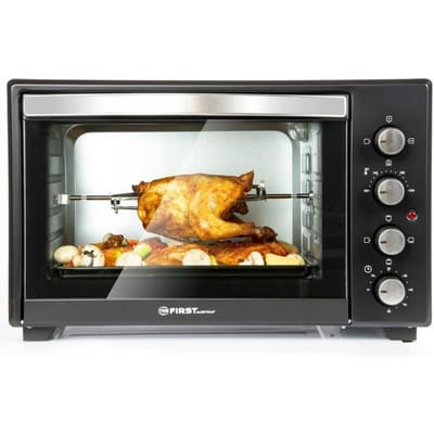 TZS First Austria mini oven 60L - 2000W - Vrijstaande Heteluchtoven - max 230°C - Zwart