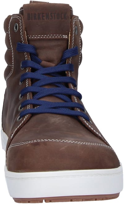 Birkenstock QS700 Werkschoenen / Veiligheidsschoenen Bruin Nubuck Regular-fit maat 36