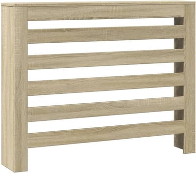 Radiatorombouw met Legplank 104x20x82 cm Sonoma Eikenhoutstijl