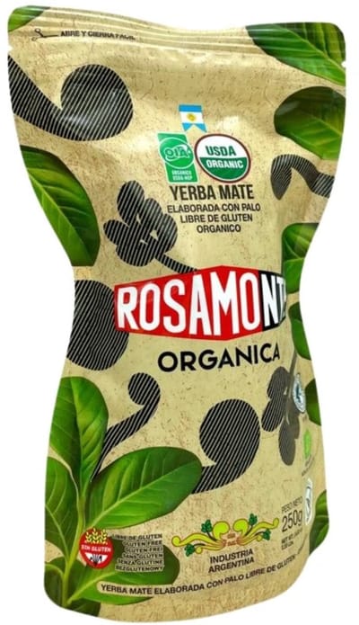 Rosamonte Organica - Biologische Mate Thee - Yerba Mate uit Argentinië (250g)
